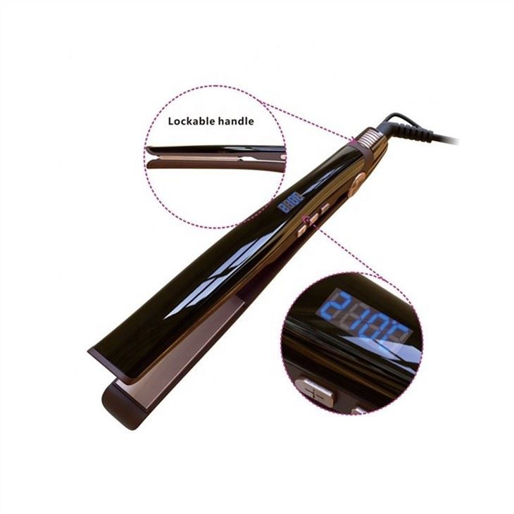 Plancha de pelo LED de cerámica